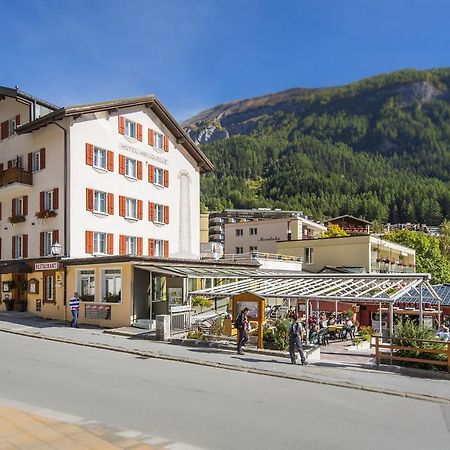 Hotel Heilquelle Leukerbad Buitenkant foto