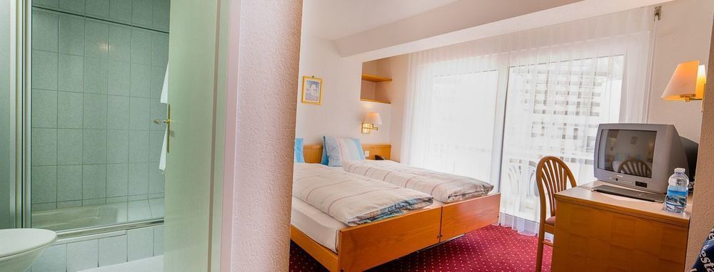 Hotel Heilquelle Leukerbad Buitenkant foto